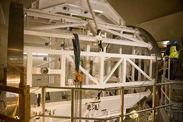 Each gantry weighs more than a fully-loaded Boeing 757 