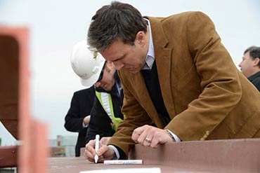 Topping Out Ceremony 
