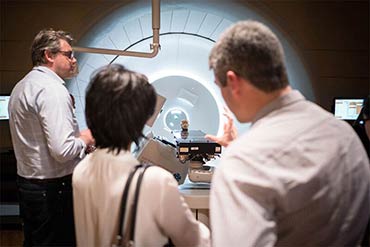 IBA Users Meeting attendees toured Texas Center for Proton Therapy to see some of the most advanced proton technology and expertise. They learned about unique proton cases, explored equipment updates, and reviewed potential technology developments.