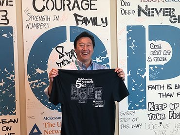 Dr. Andrew Lee celebrates five years of treating patients  